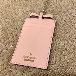 kate spade Accessories - Kate Spade card holder with gold chain kate spade Accessories - Kate Spade card holder with gold chain